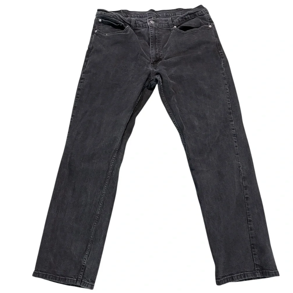 Levi's 559 Men's Relaxed Straight Fit Black Denim Jeans 38x32
